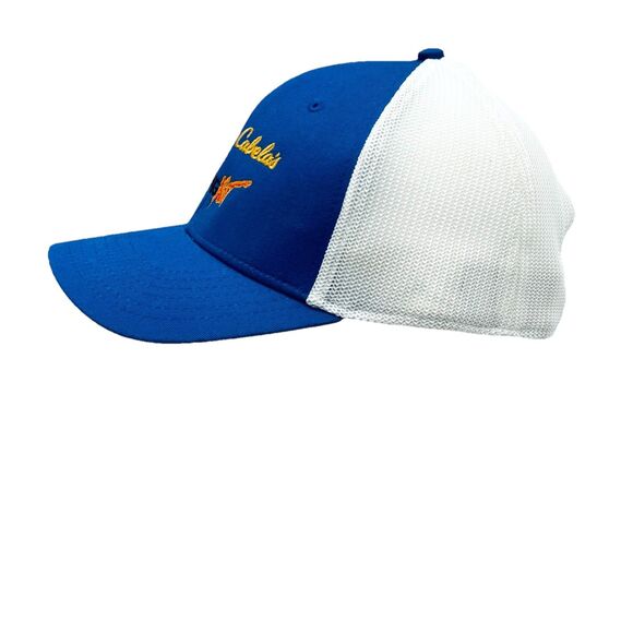 Cabela’s Bass Pro Shop King Kat Embroidered Hat Cap Mesh Snapback New without Tg - Picture 2 of 6